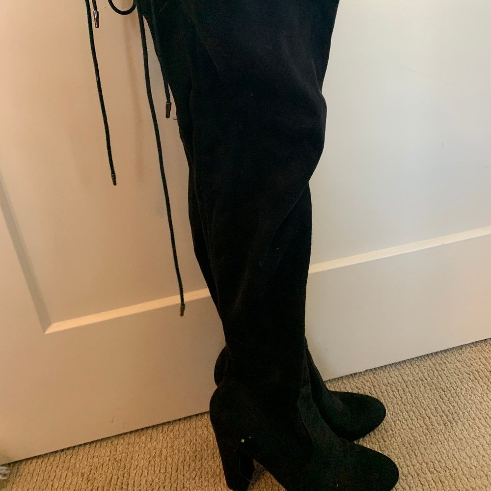 Black Over the Knee Boots